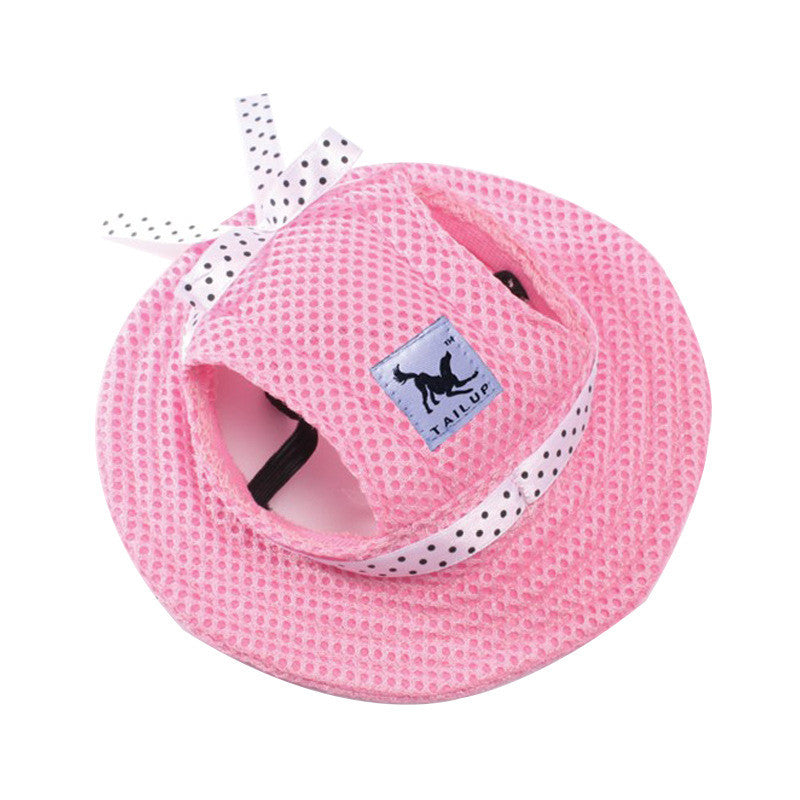 Pet Supplies Mesh Breathable Sun Hat