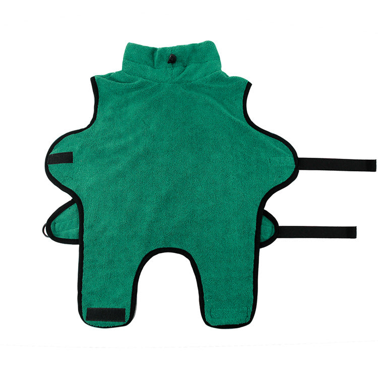 Microfiber Large And Small Dog Cleaning Bathrobe
